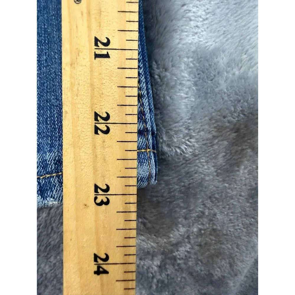 Wrangler Relaxed Fit Jeans Mens 40 x 29 Blue Denim Straight Leg Pants